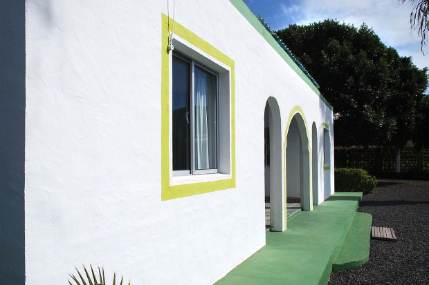 Bauhaus mit maurischen Elementen