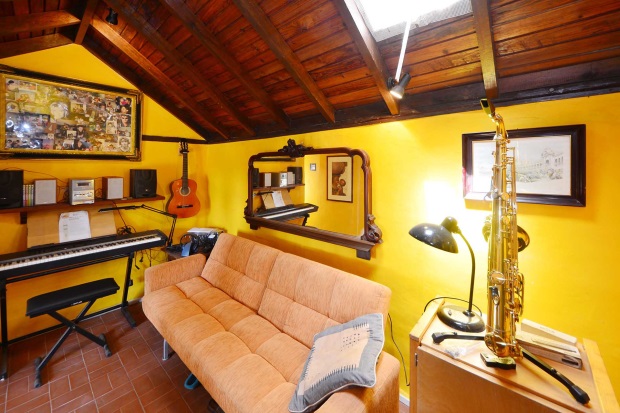 Musikzimmer im Haupthaus