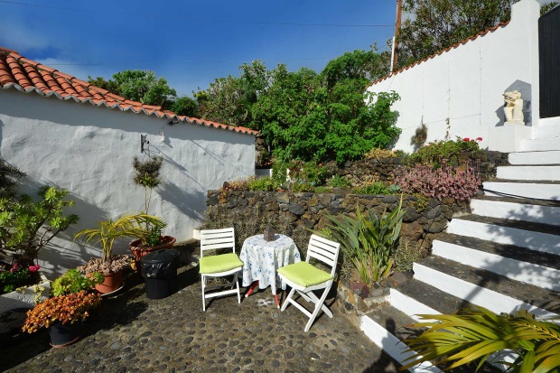 Terrasse im Eingangsbereich der Finca