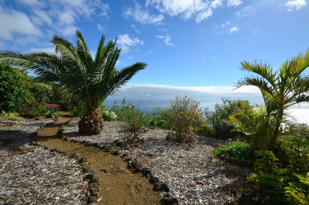 Unterste Gartenterrasse