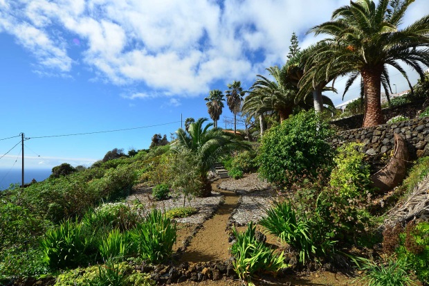 Unterste Gartenterrasse