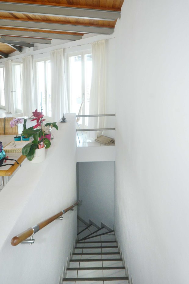 EG Wohnkche Treppe zum Halbuntergeschoss