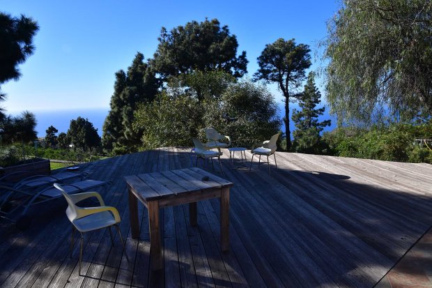 Sehr gro�e Terrasse auf der Meerseite des Hauses