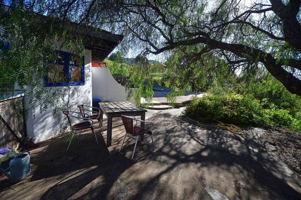 Terrasse vor der K�che