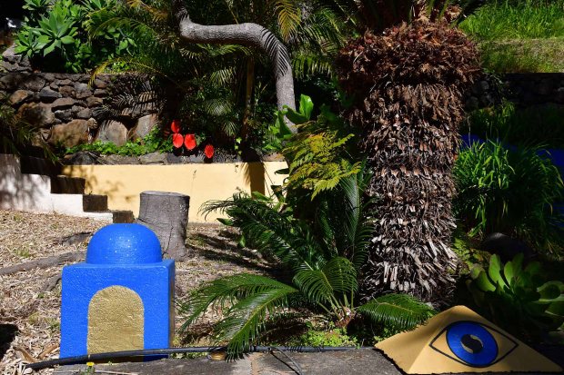 Sehr sch�n angelegter Garten