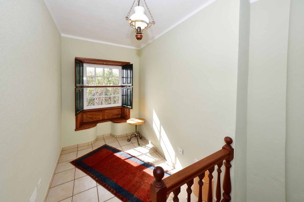 Treppenhaus mit Sitzbnken