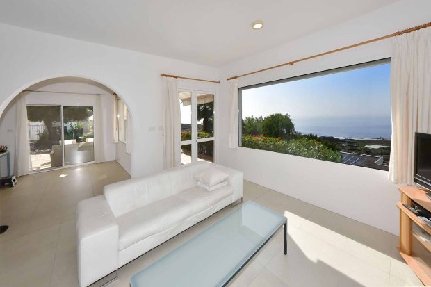 Wohnbereich und Arbeistzimmer