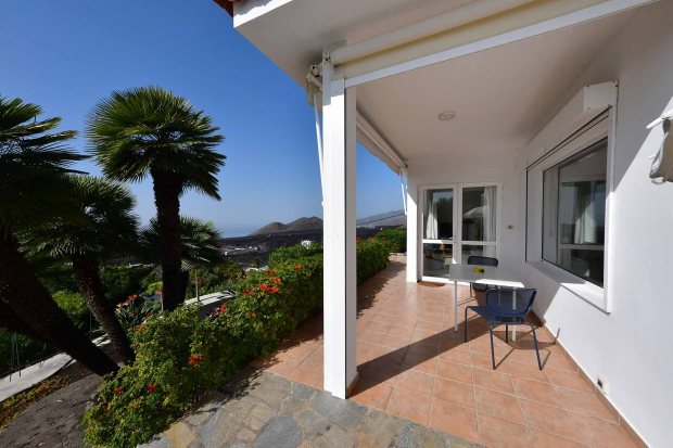 Atlantikterrasse flexible und sehr gut beschattbar