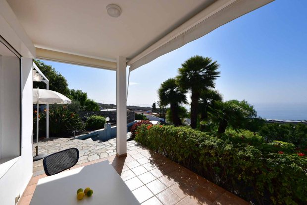 Atlantikterrasse flexible und sehr gut beschattbar