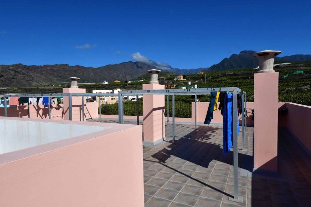 Dachterrasse mit Bergblick