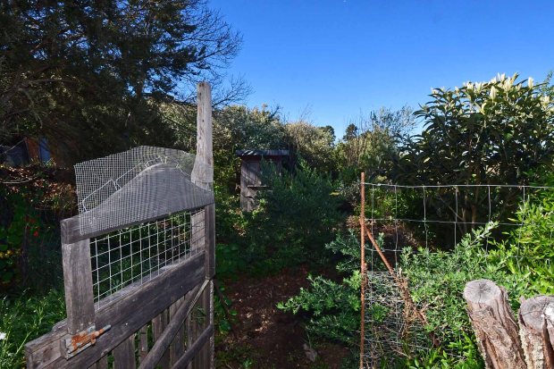 H�hnergehege und H�hnerstall