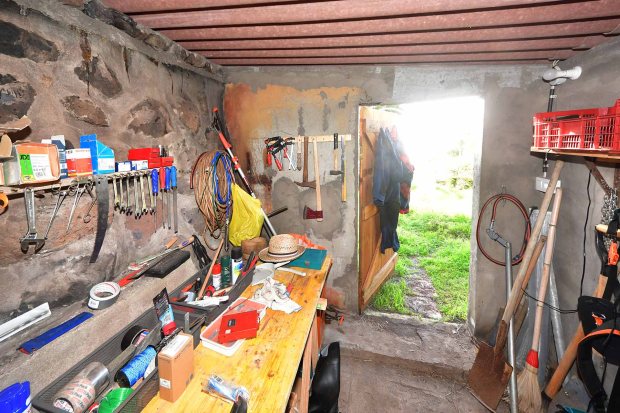 Kleine Werkstatt in separatem Geb�ude