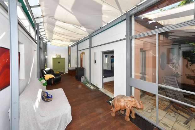 Wintergarten, Durchgang zum teil�berdachten Patio, Durchgang Schlafzimmer 1