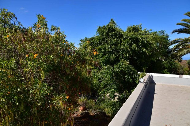 Dachterrasse 2 mit Garten- und Bergblick