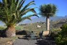 Terrasse mit Blick in die Berge