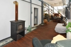 Wintergarten, Kaminofen, Durchgang Schlafzimmer 1