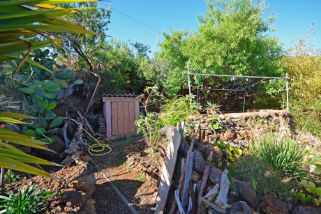 Kammer für Gartengeräte