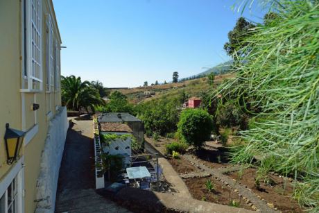 Großer Garten mit Außenküche