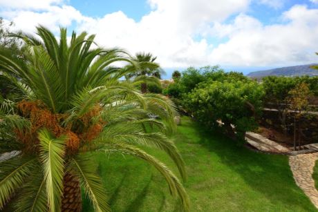 Sch�n angelegter Garten mit altem Baumbestand