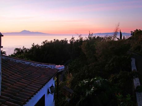 Blick auf Teide und Gomera, ein Paradies f�r Fr�haufsteher
