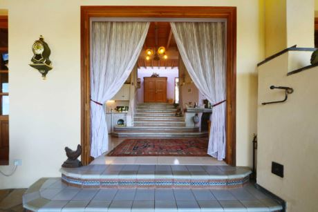 Wintergarten, �bergang zum Wohnbereich