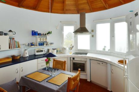 Küche mit herrlicher Aussicht