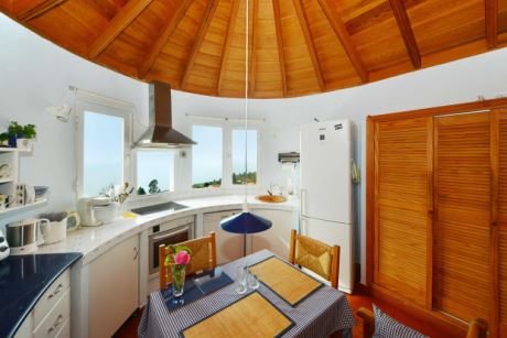 Küche mit herrlicher Aussicht