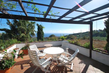 Terrasse mit herrlichem Meerblick