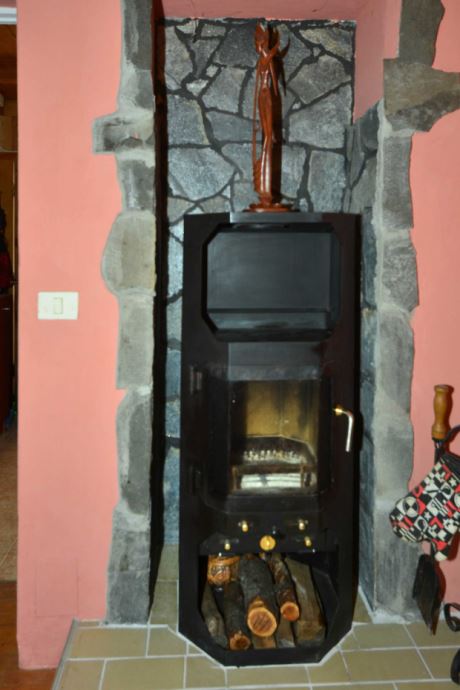 Haupthaus D�nischer Kaminofen