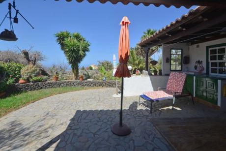 Überdachte Terrrasse