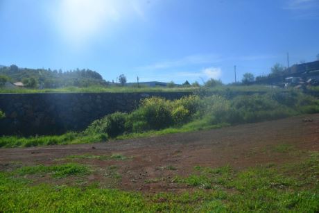 Blick vom Grundst�ck in die Berge