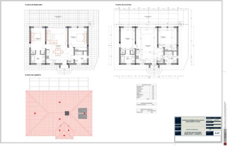 Grundriss genehmigtes Wohnhaus