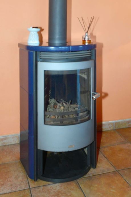 Wohnk�che, Kaminofen