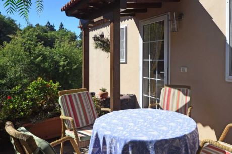 Fr�hst�cksterrasse auf der Ostseite