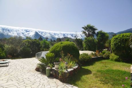 S�dterrasse, Blick auf den ber�hmten Wolkenfall