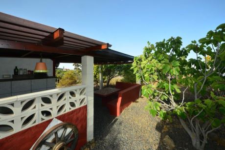 Aussenk�che im Garten