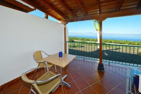 Überdachte Terrasse Apartment