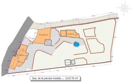 Vermessungsplan Finca