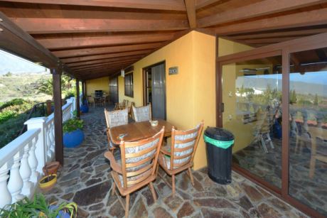 Überdachte Terrasse