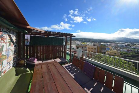 Exklusive Dachterrasse (Außenküche)