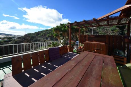 Exklusive Dachterrasse (Außenküche)