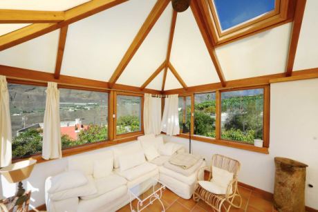 2. OG, Turmzimmer mit herrlichem Rundumblick auf den Atlantik und die Berge