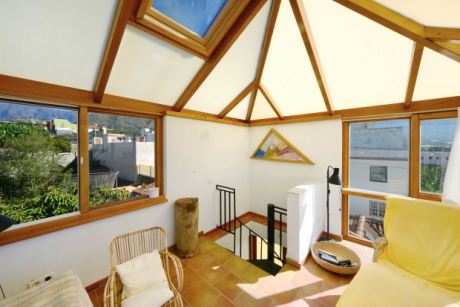 2. OG, Turmzimmer mit herrlichem Rundumblick auf den Atlantik und die Berge