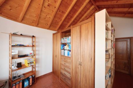 Arbeitszimmer mit Meerblick