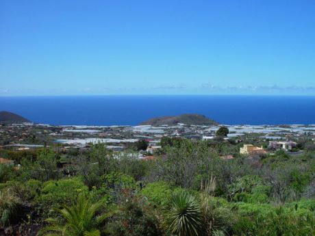 Sch�n angelegter Garten, wunderbarer Atlantikblick