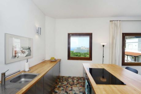 1. OG große Wohnküche mit Meerblick