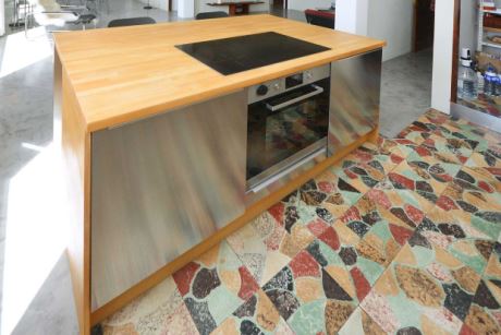 1. OG große Wohnküche mit Meerblick