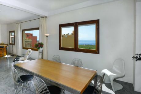 1. OG große Wohnküche mit Meerblick