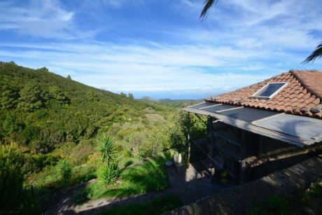 Haus 2,Blick auf das eigene Land und den Atlantik