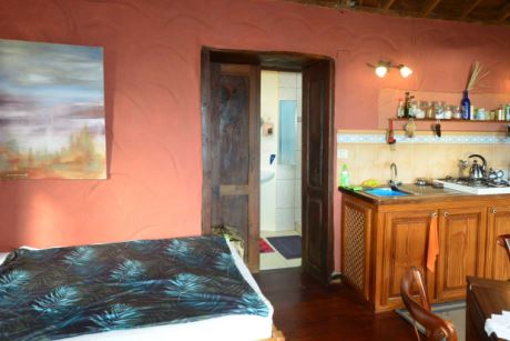 OG Wohnk�che mit G�stebett